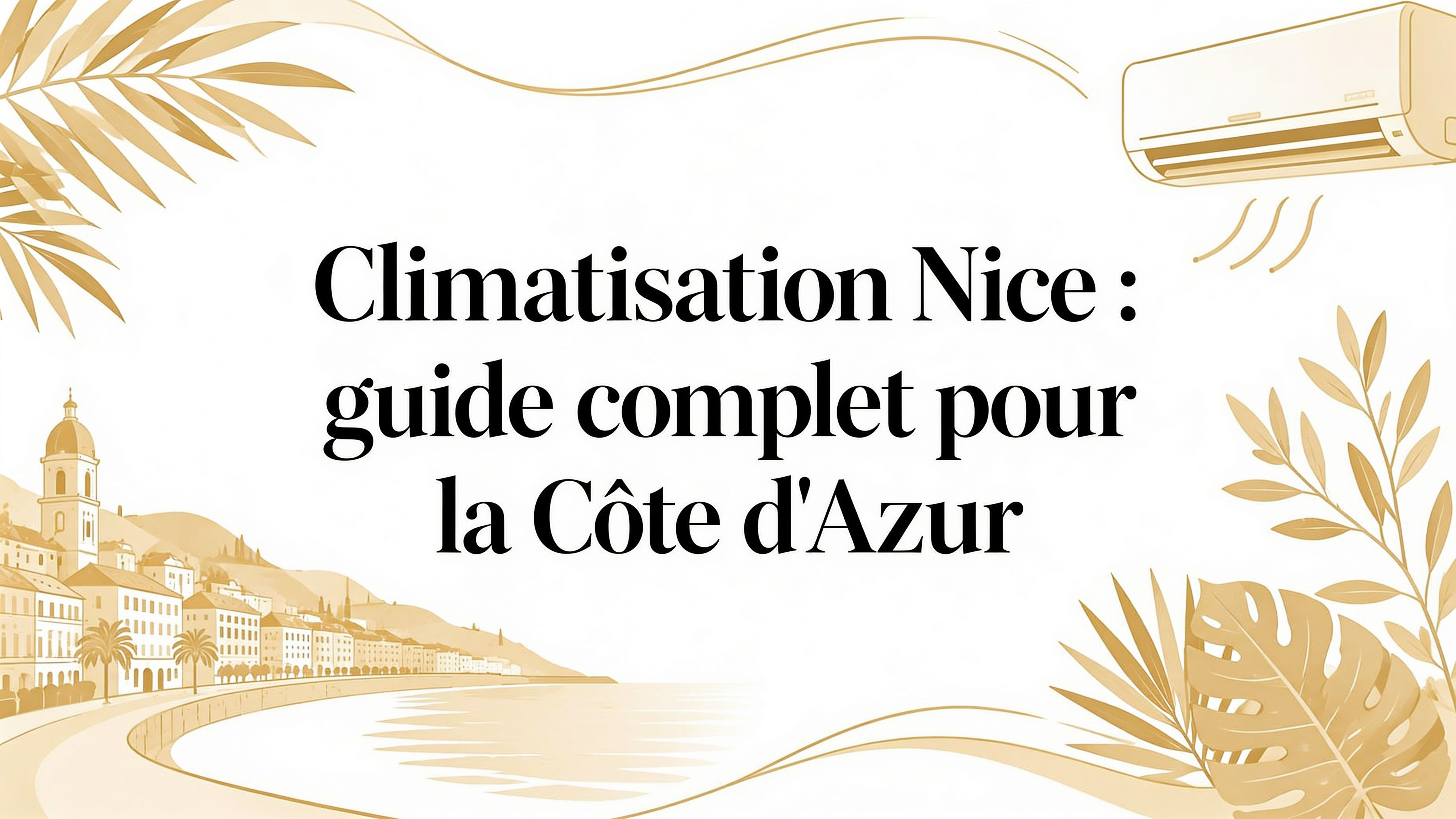 Climatisation nice : guide complet pour la Côte d'Azur