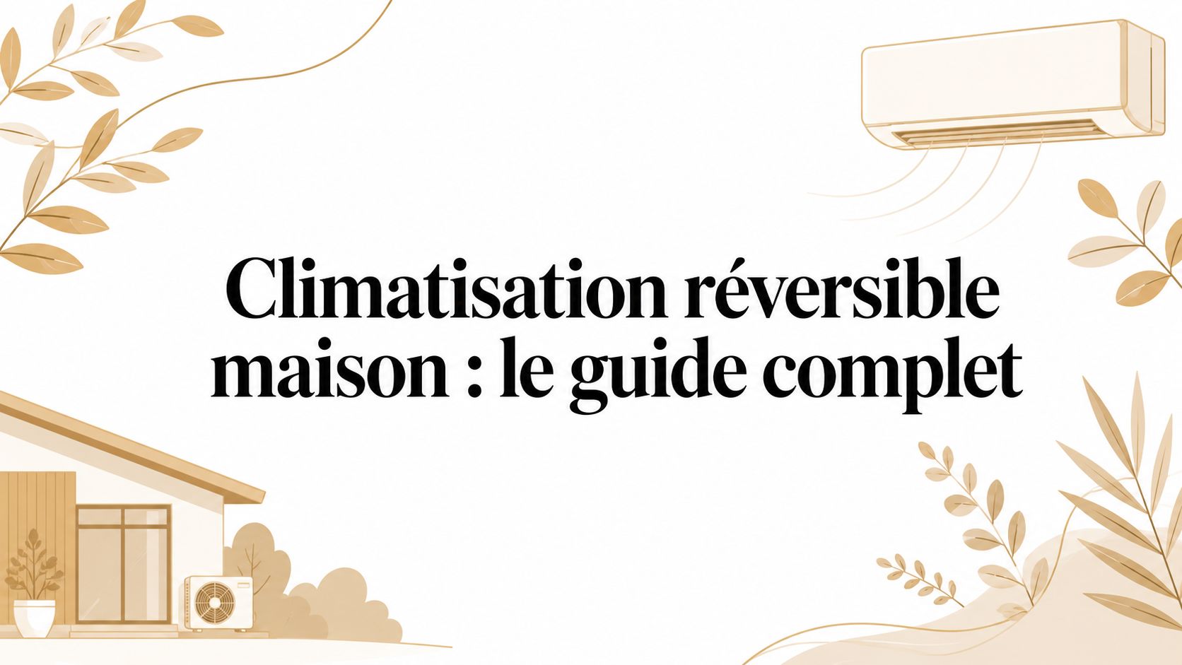 Climatisation réversible maison : le guide complet