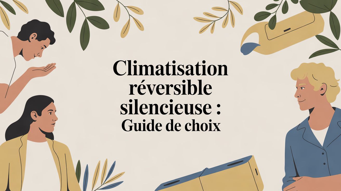 Climatisation réversible silencieuse : guide de choix
