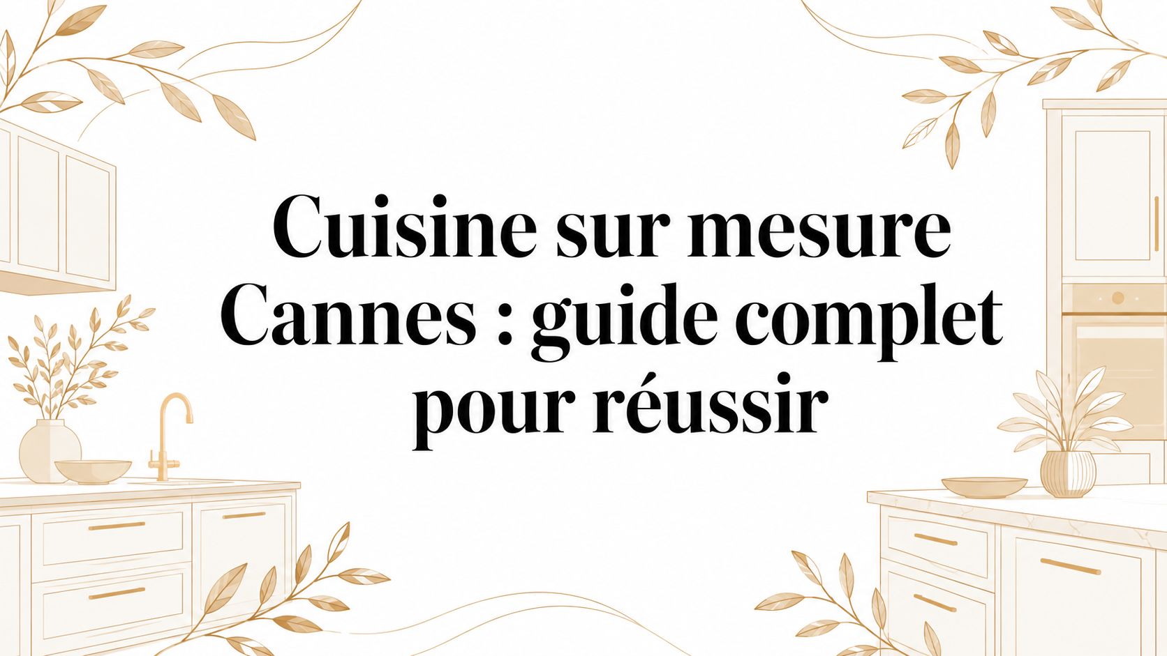 Cuisine sur mesure Cannes : guide complet pour réussir