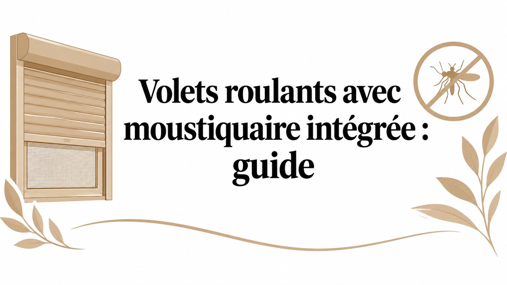 Volets roulants avec moustiquaire intégrée : guide