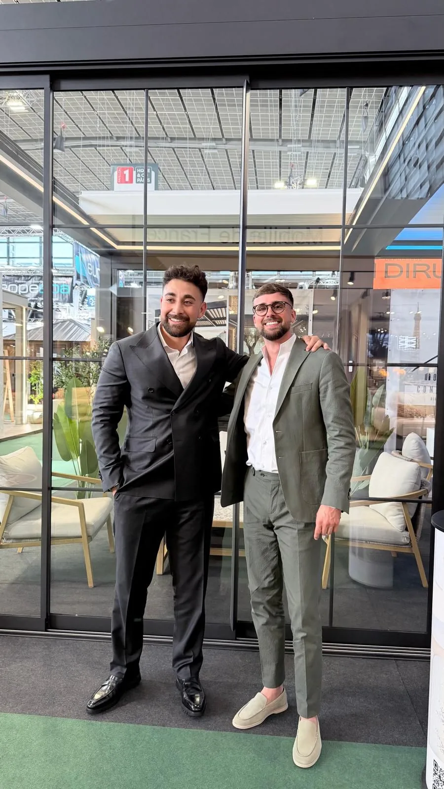 Jean-Patrick Brard et Ryan Kerma, fondateurs de Home Concept Riviera